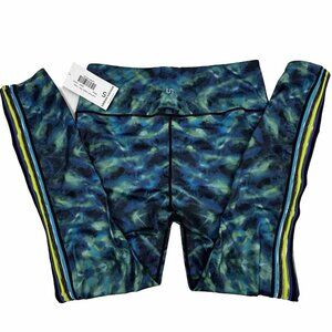 Urban‎ Savage Shibori 7/8 Sculpt Illusion Leggings Large Tie Dye US221 NWT $160